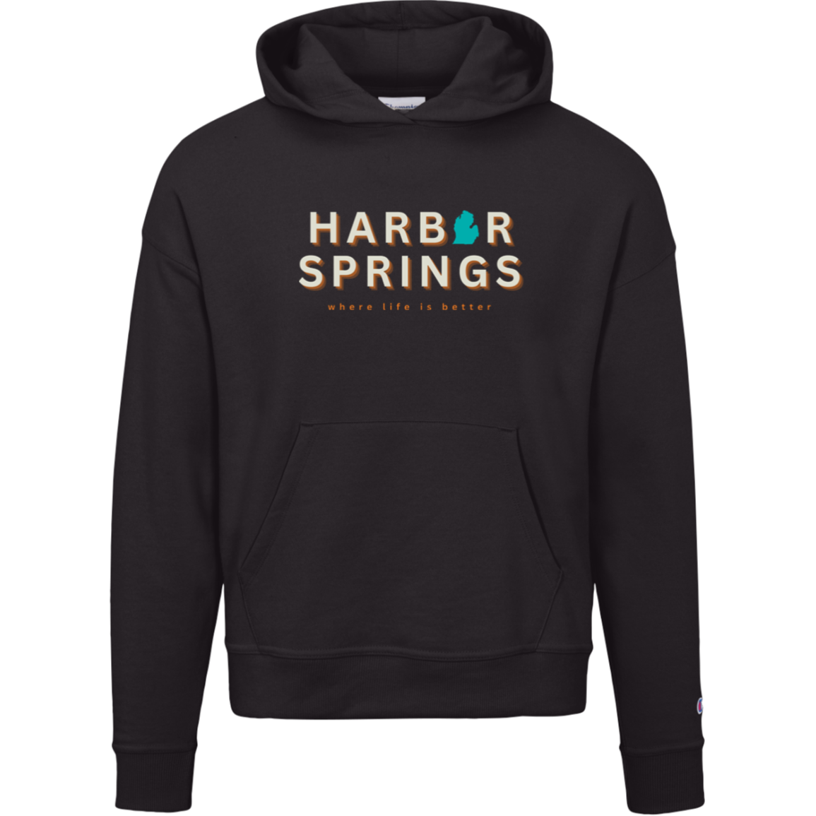 Harbor Springs~Where Life is Better Women's Beachcomber Hoodie