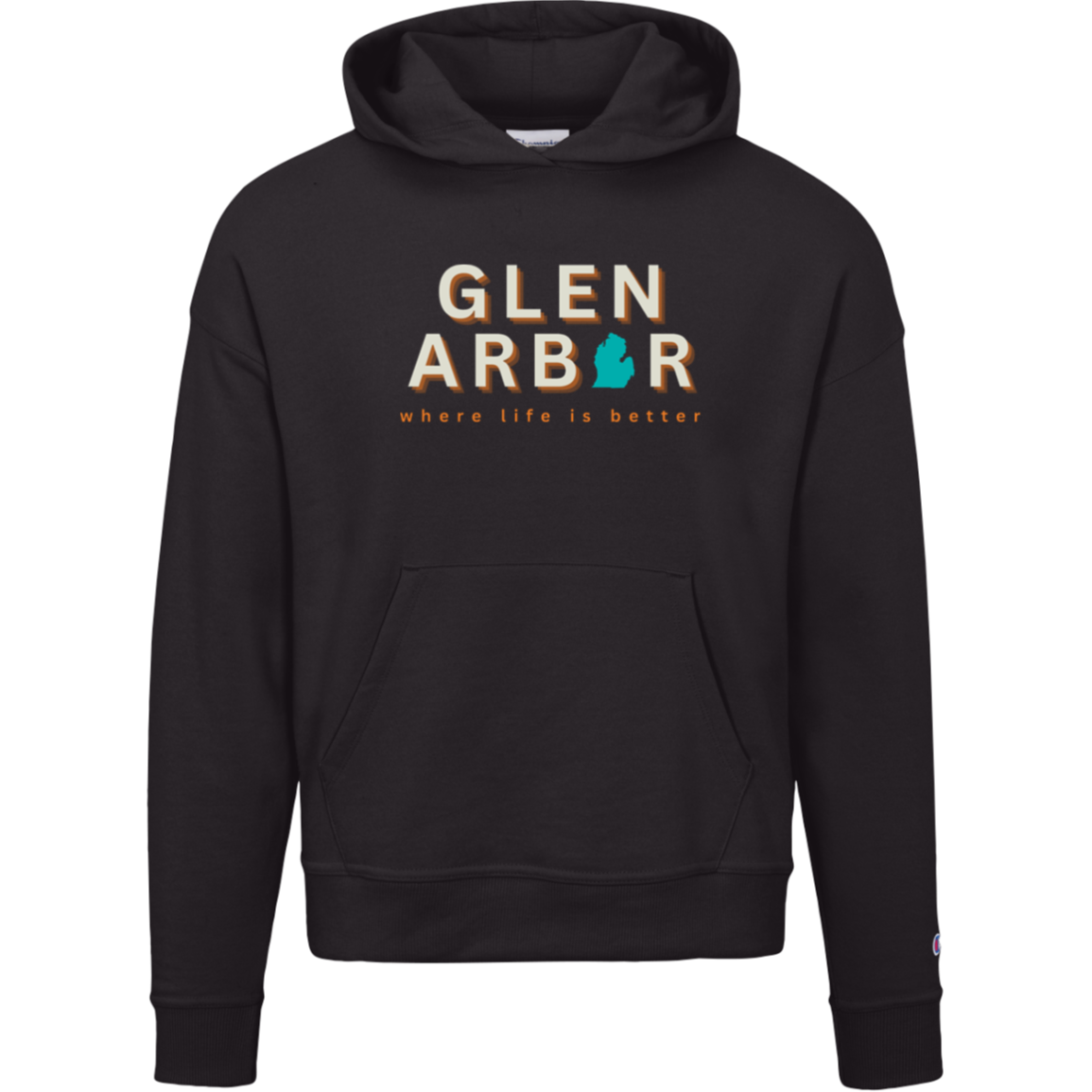 Glen Arbor~Where Life is Better Women's Beacchcomber Hoodie