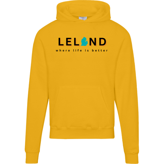 Leland~Where Life is Better Men's Beachcomber Hoodie