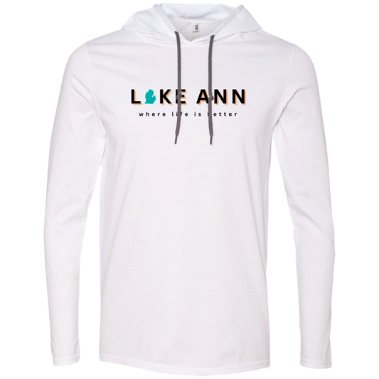 Lake Ann ~Where Life is Better Super-Lite Unisex Hoodie