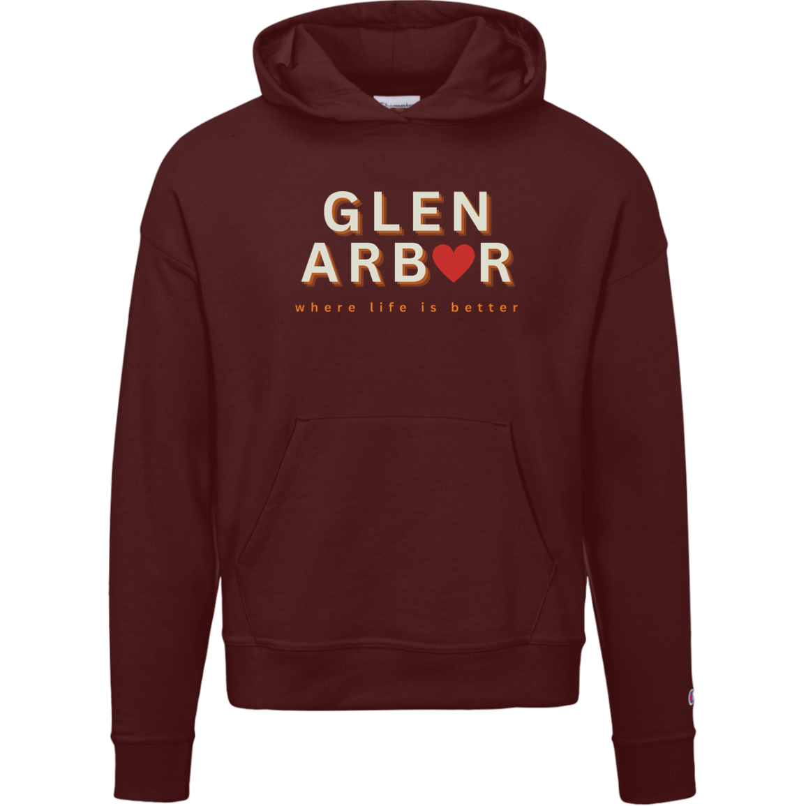 Glen Arbor~Where Life is Better Women's Beachcomber Hoodie