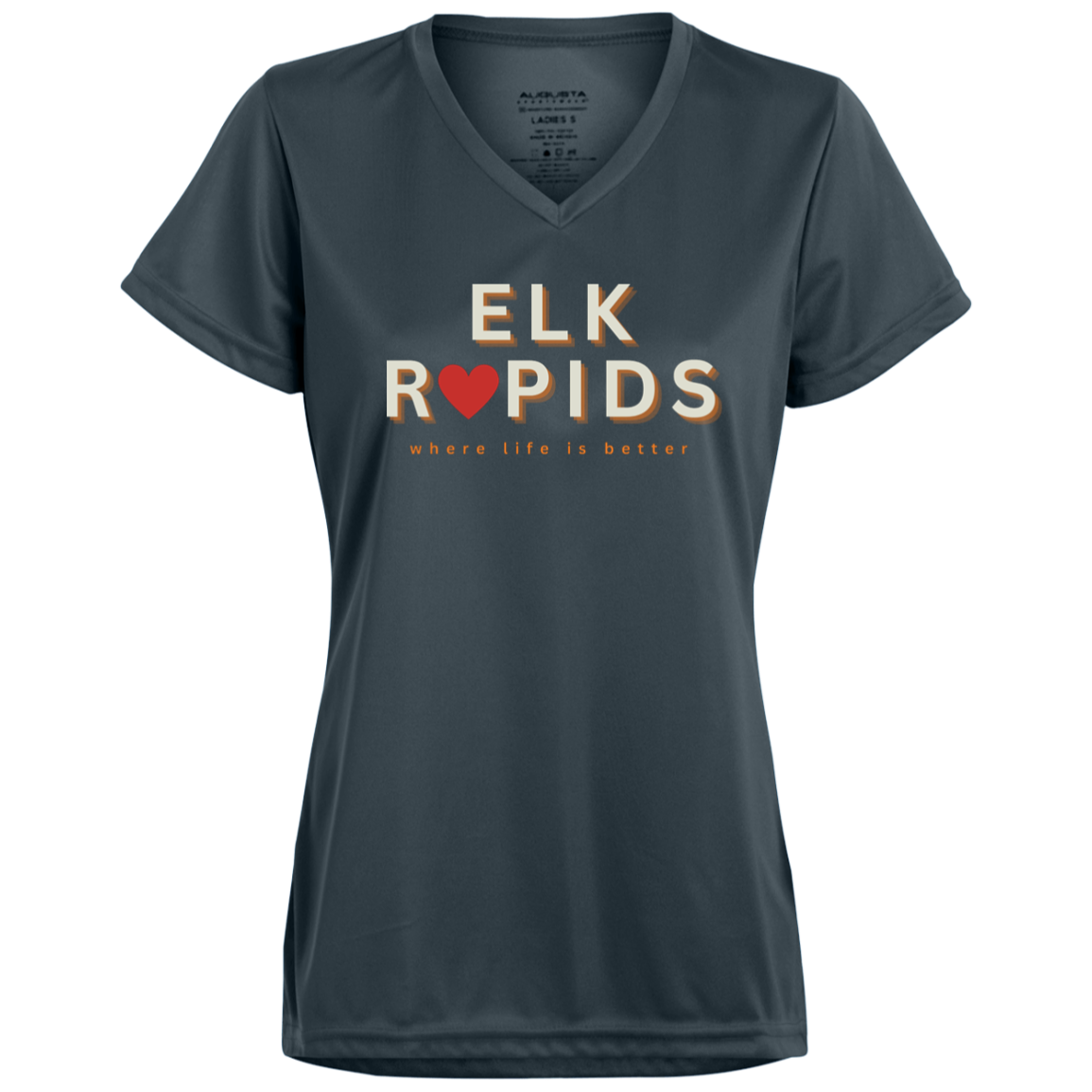 Elk Rapids ~Where Life is Better Ladies’ Performance Tee