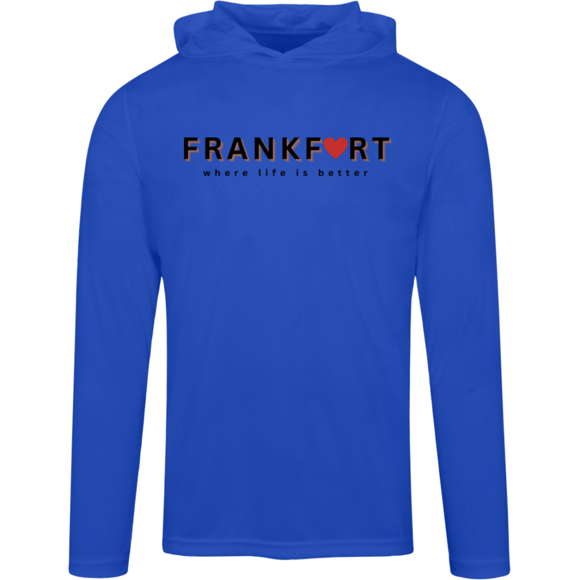 Frankfort~Where Life is Better Men's Super-Lite Performance Hoodie