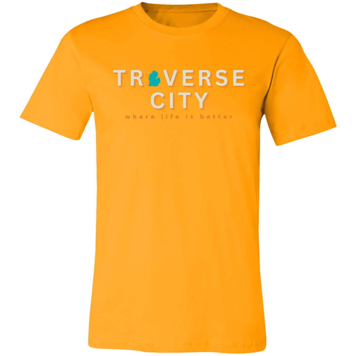 Traverse City ~Where Life is Better Unisex Jersey Tee