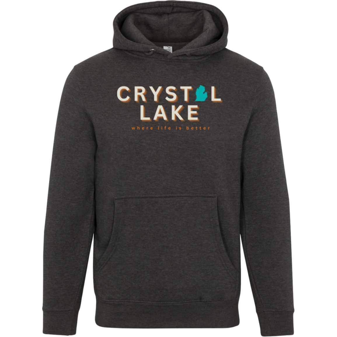 Crystal Lake~Where Life is Better Unisex Premium Hoodie