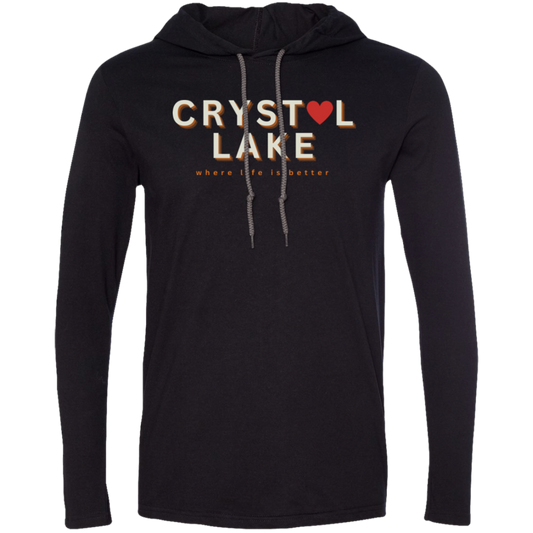 Crystal Lake~Where Life is Better Super-Lite Unisex Hoodie