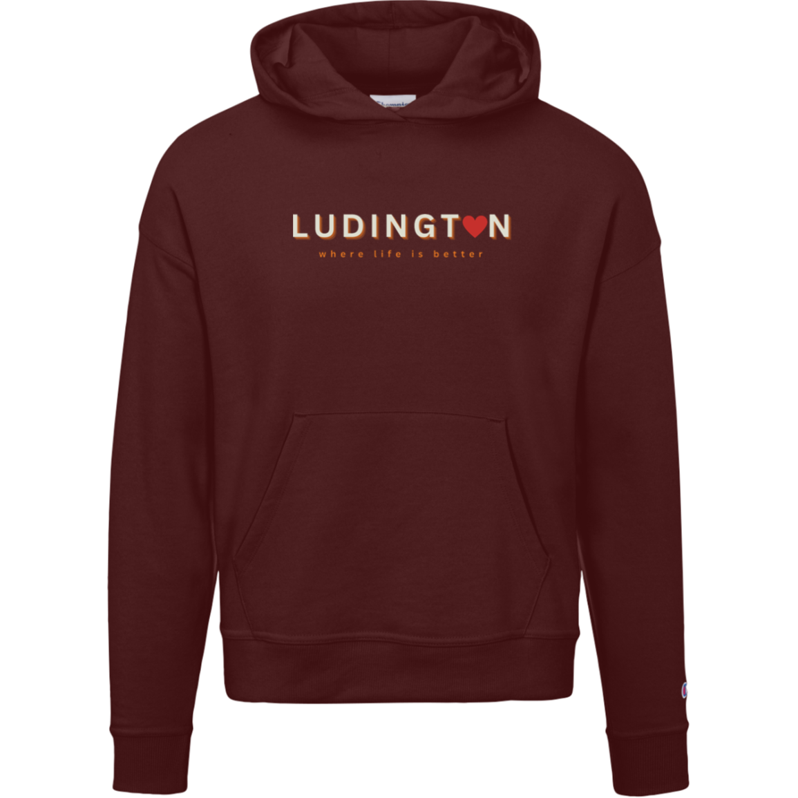 Ludington~Where Life is Better Women's Beachcomber Hoodie