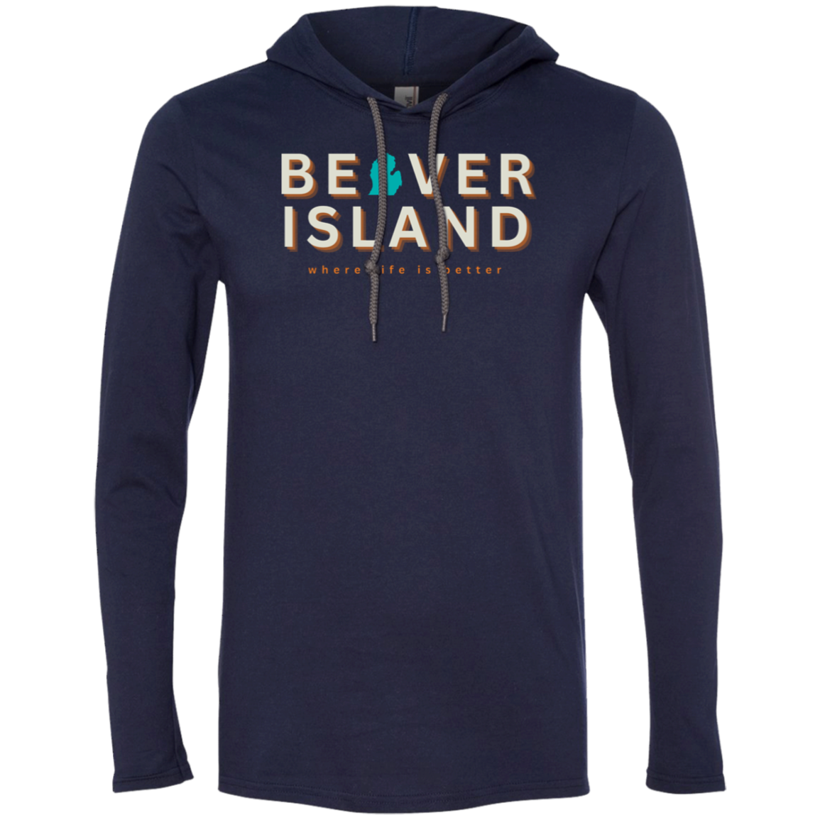 Beaver Island~Where Life is Better Super-Lite Unisex Hoodie