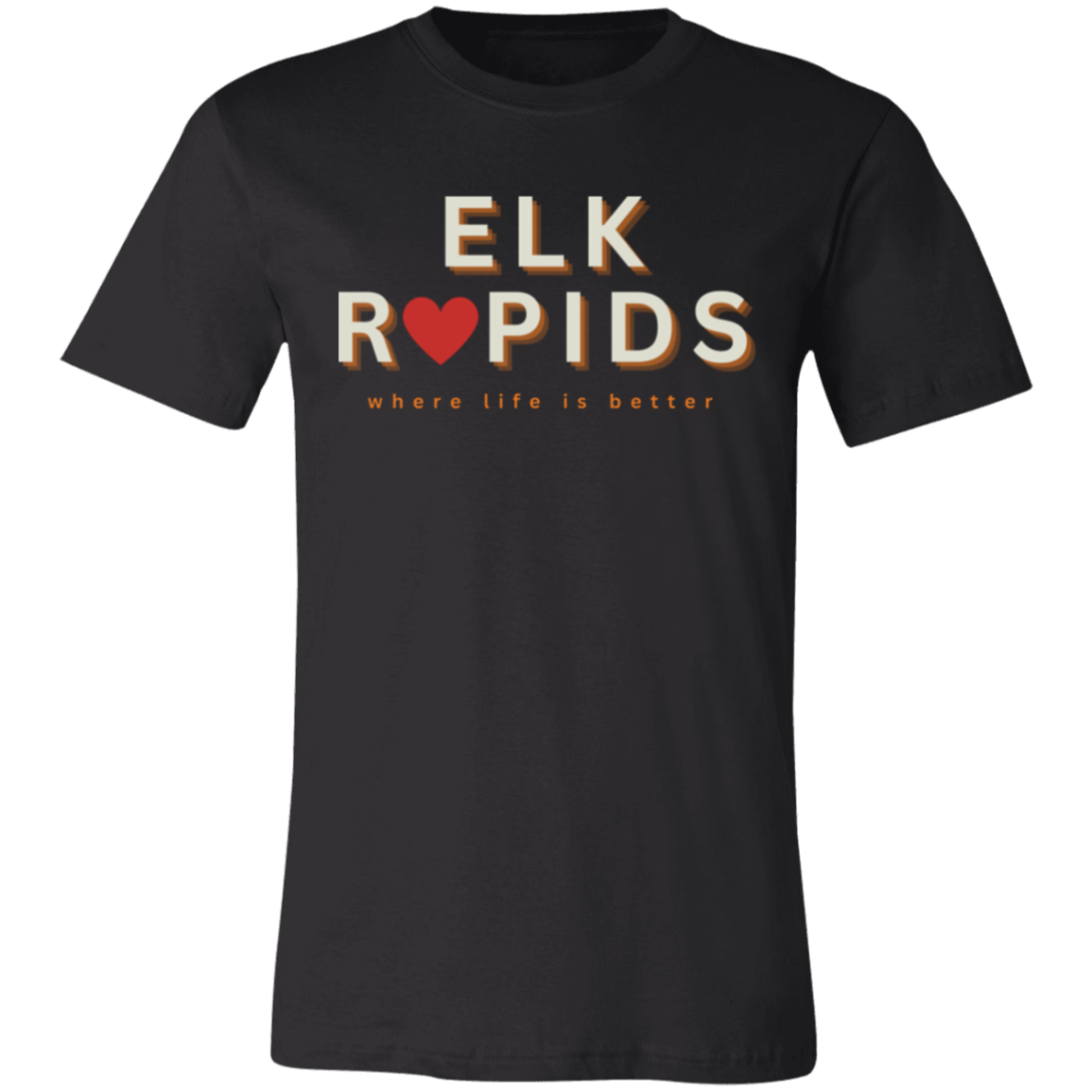 Elk Rapids ~Where Life is Better Unisex Jersey Tee