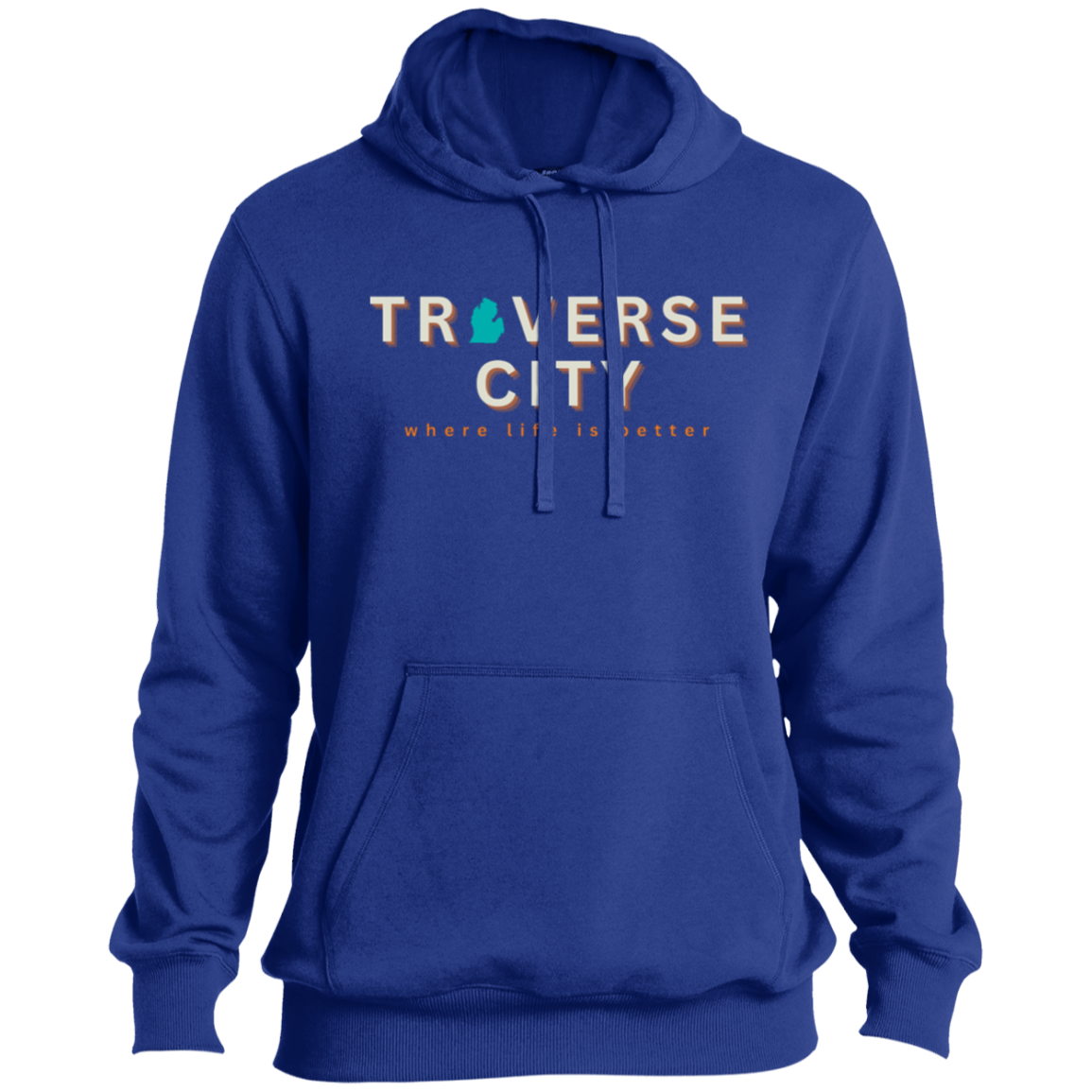 Traverse City ~Where Life is Better Beachcomber Hoodie