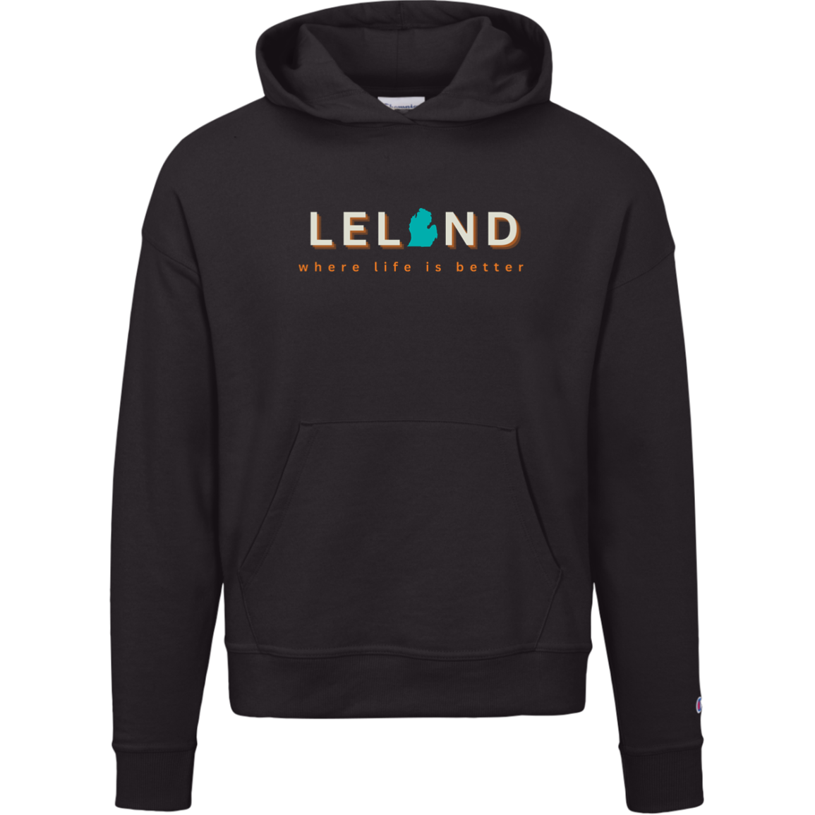 Leland~Where Life is Better Women's Beachcomber Hoodie