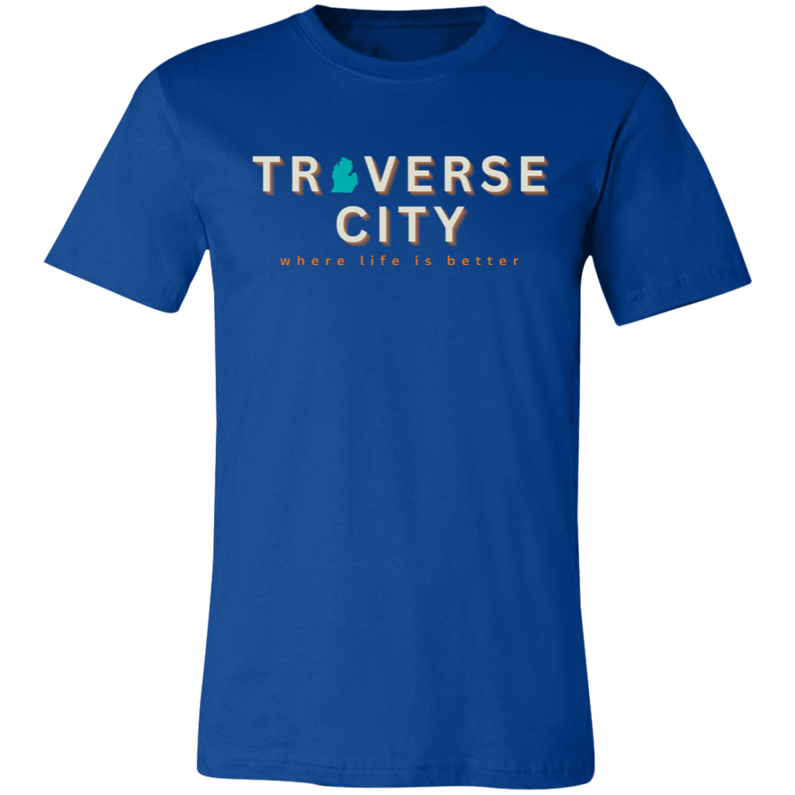 Traverse City ~Where Life is Better Unisex Jersey Tee