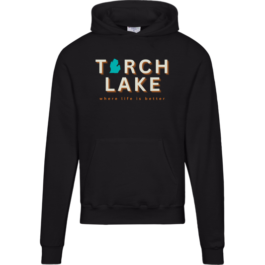 Torch Lake~Where Life is Better Men's Beachcomber Hoodie