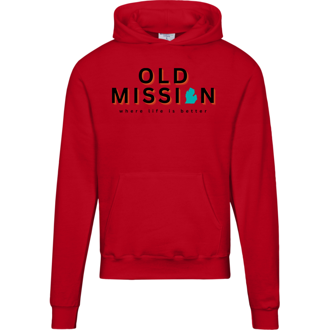 Old Mission~Where Life is Better Men's Beachcomber Hoodie