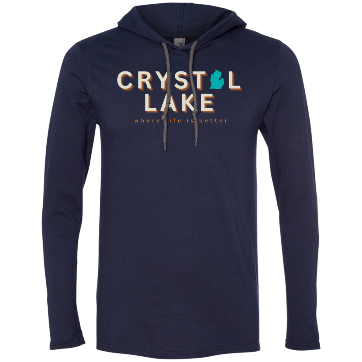 Crystal Lake~Where Life is Better Super-Lite UnisexHoodie