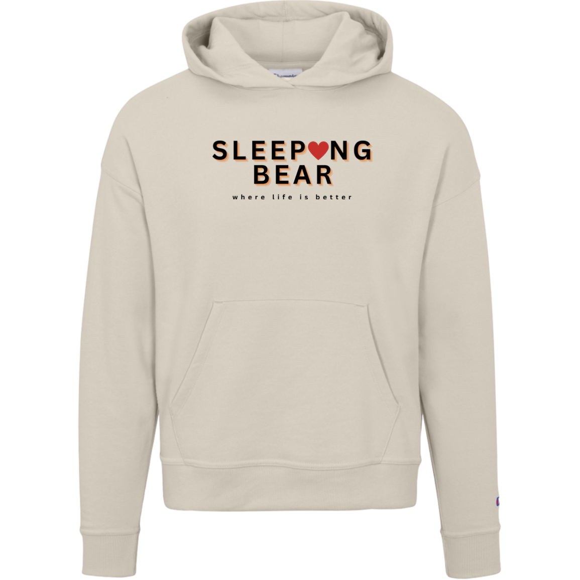 Sleeping Bear~Where Life is Better Women's Beachcomber Hoodie