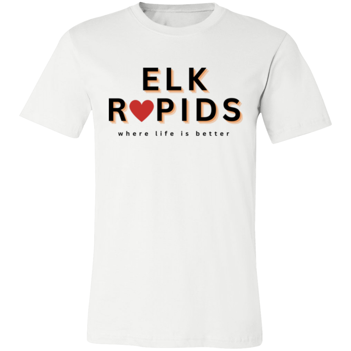 Elk Rapids ~Where Life is Better Unisex Jersey Tee