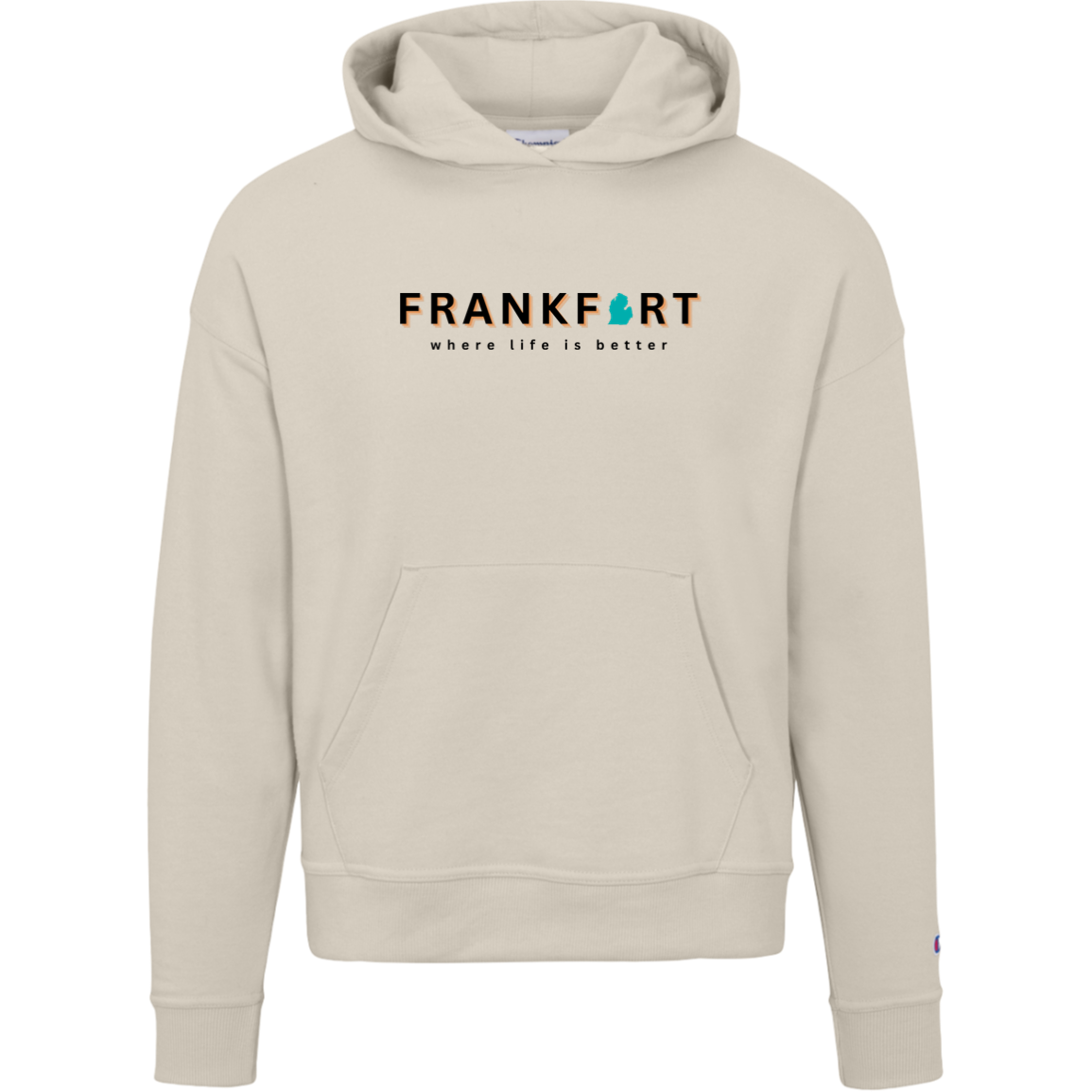 Frankfrot~Where Life is Better Women's Beachcomber Hoodie