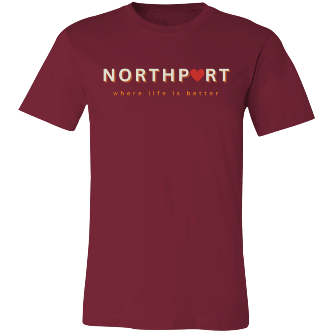 Northport ~Where Life is Better  Unisex Jersey Tee