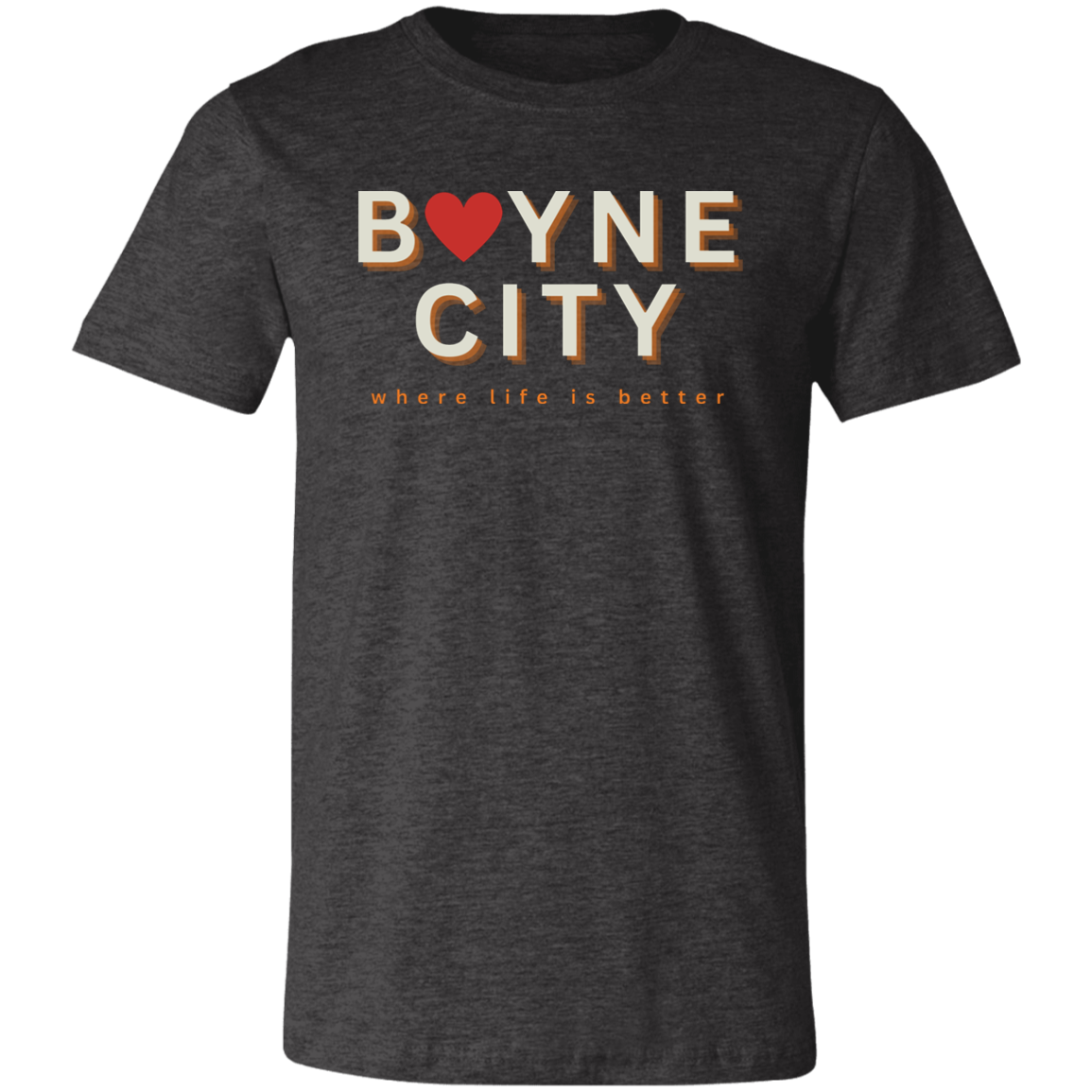 Boyne City ~Where Life is Better Unisex Jersey Tee