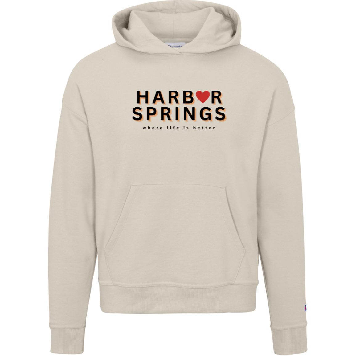 Harbor Springs~Where Life is Better Beachcomber Hoodie