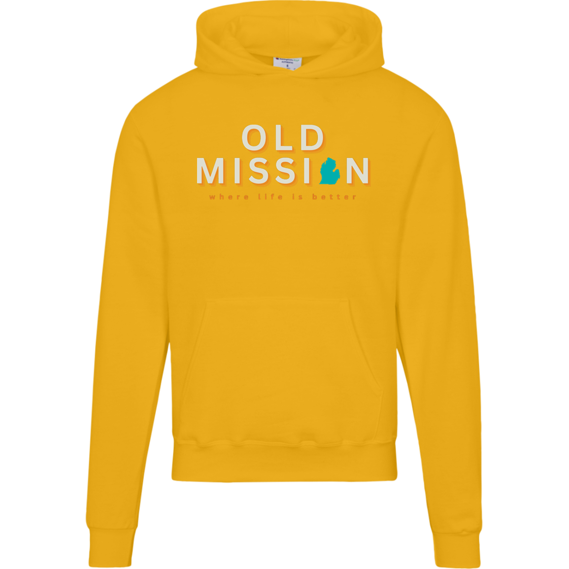 Old Mission~Where Life is Better Men's Beachcomber Hoodie