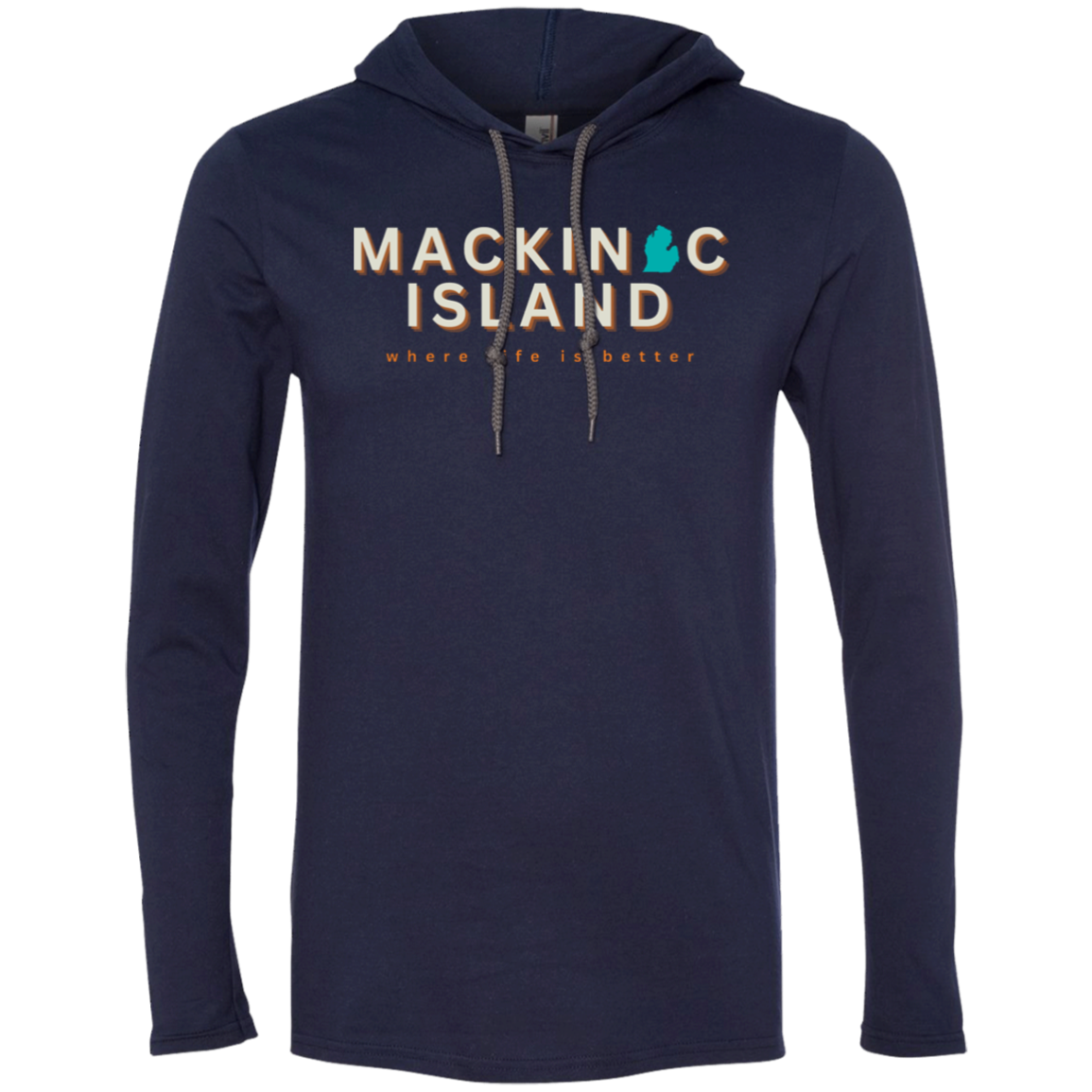 Mackinac Island~Where Life is Better Super-Lite Unisex Hoodie