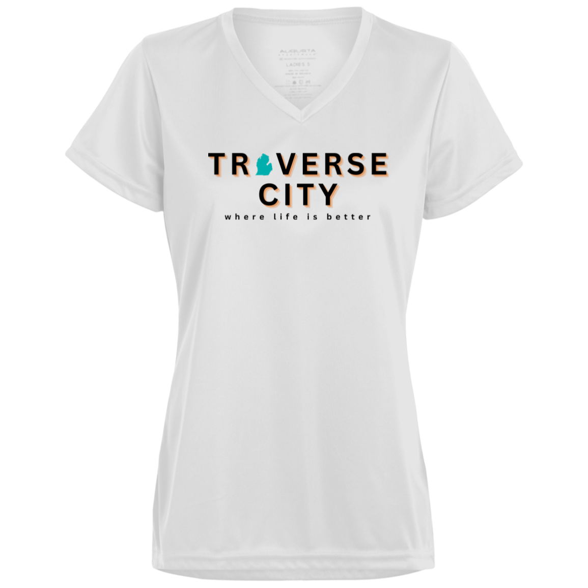 Traverse City ~Where Life is Better Ladies’ Performance Tee