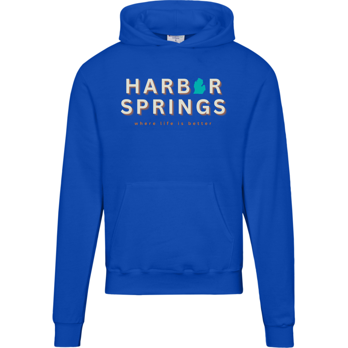 Harbor Springs~Where Life is Better Men's Beachcomber Hoodie