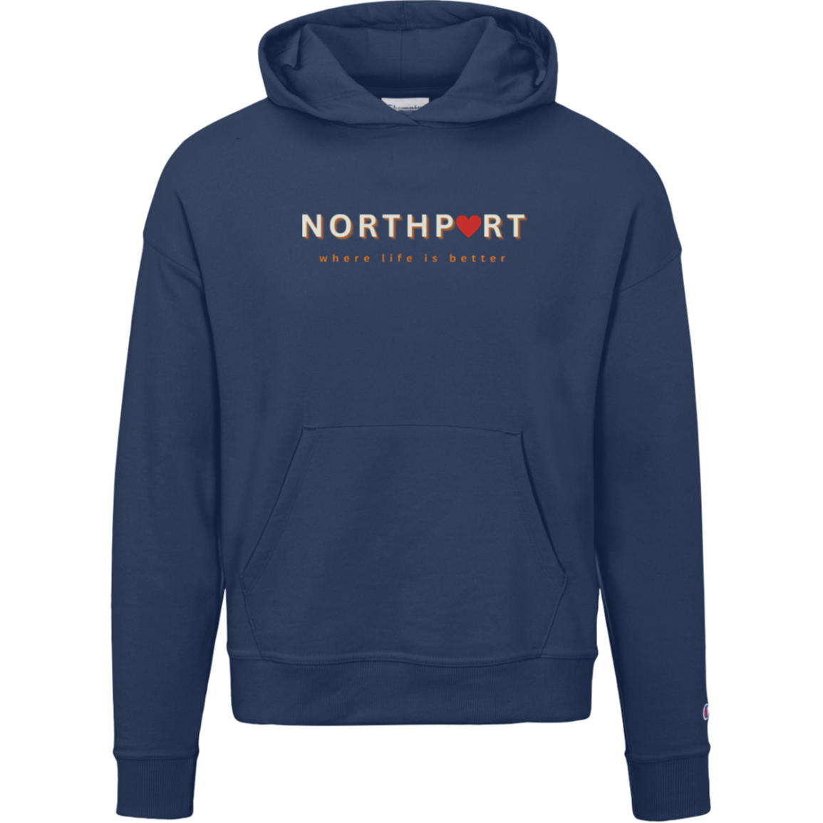 Northport~Where Life is Better Women's Beachcomber Hoodie