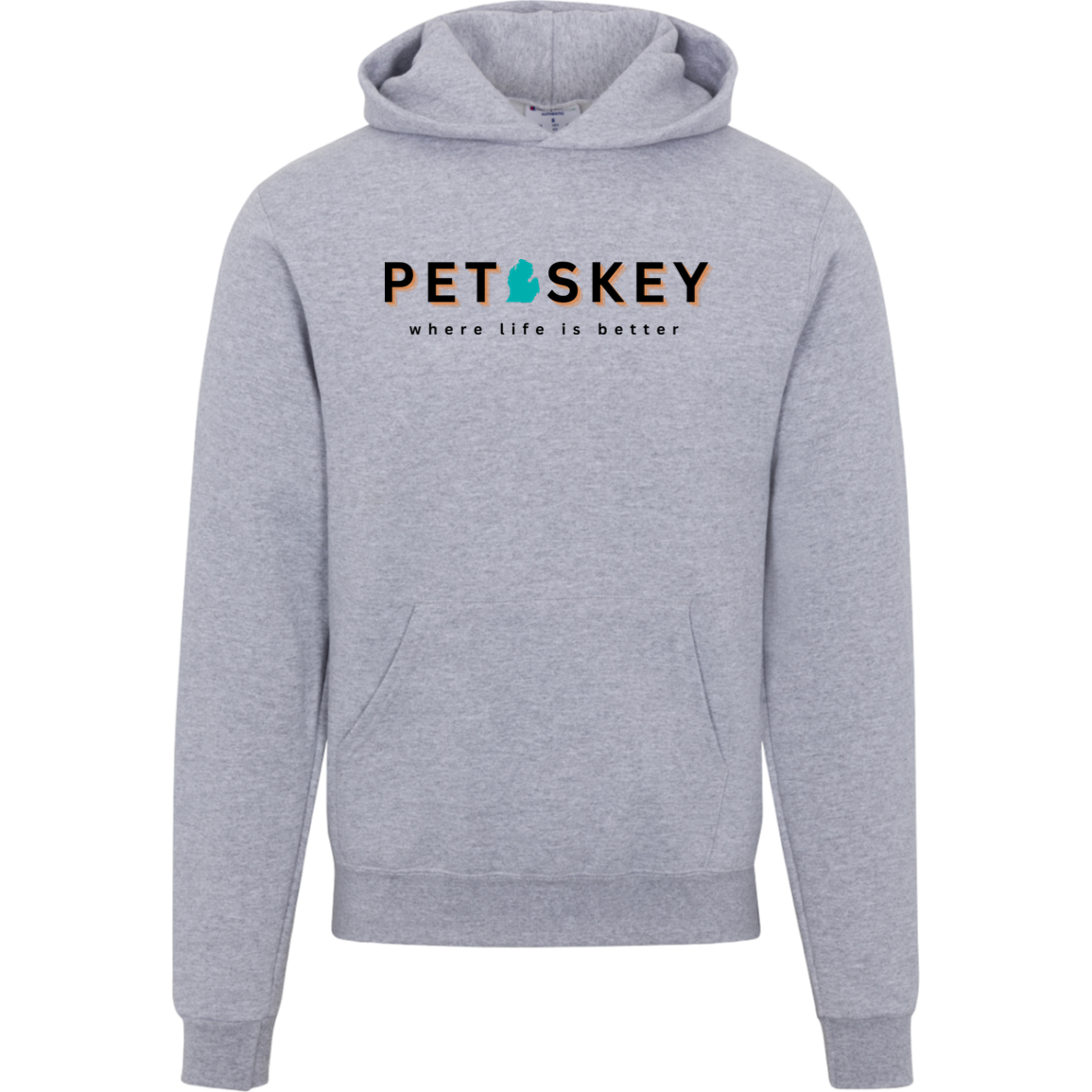 Petoskey~Where Life is Better Men's Beachcomber Hoodie