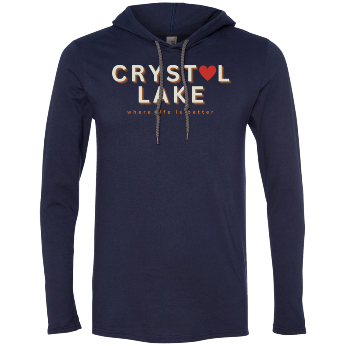 Crystal Lake~Where Life is Better Super-Lite Unisex Hoodie