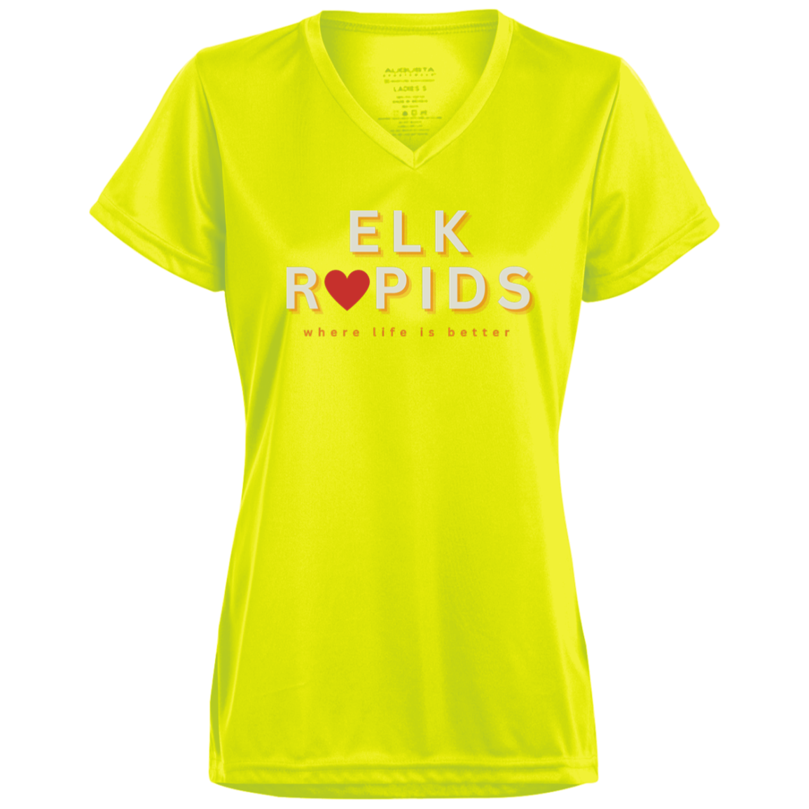 Elk Rapids ~Where Life is Better Ladies’ Performance Tee