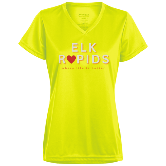 Elk Rapids ~Where Life is Better Ladies’ Performance Tee