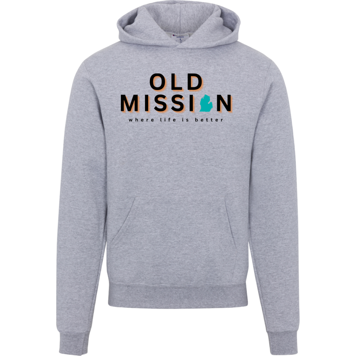 Old Mission~Where Life is Better Men's Beachcomber Hoodie