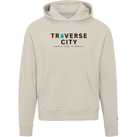 Traverse City~Where Life is Better Women's Beachcomber Hoodie