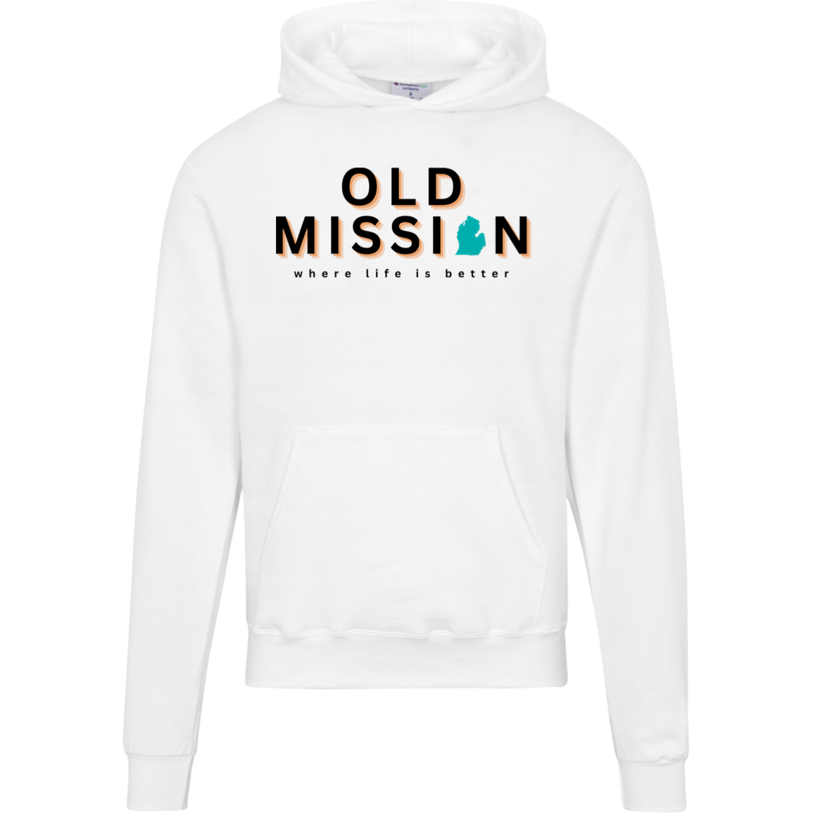 Old Mission~Where Life is Better Men's Beachcomber Hoodie