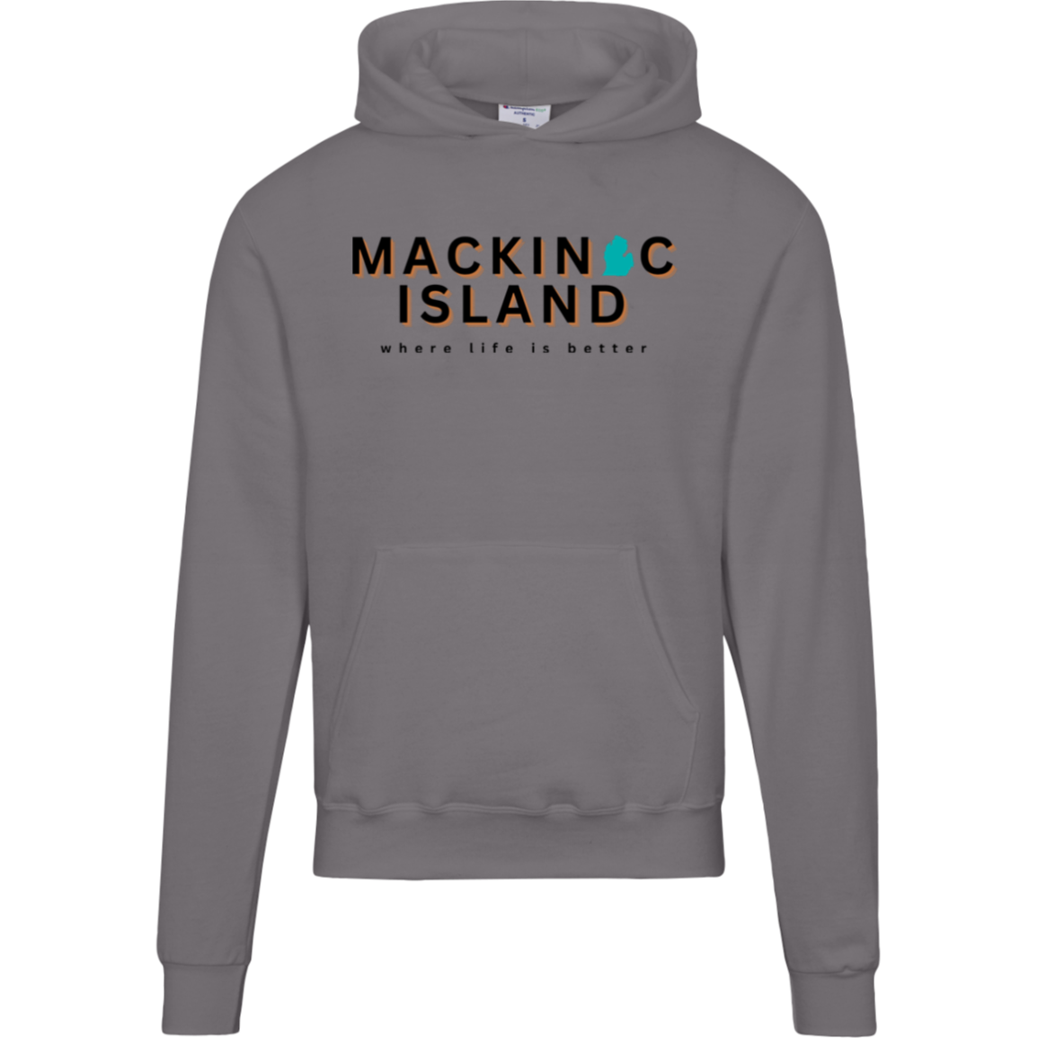 Mackinac Island~Where Life is Better Men's Beachcomber Hoodie