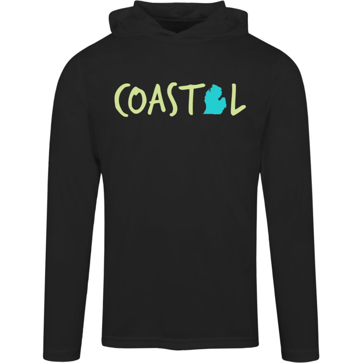 Coastal Michigan Men's Super-Lite Performance Hoodie