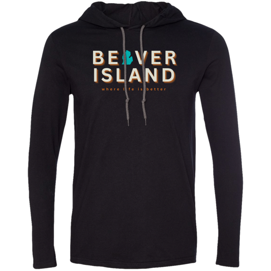 Beaver Island~Where Life is Better Super-Lite Unisex Hoodie