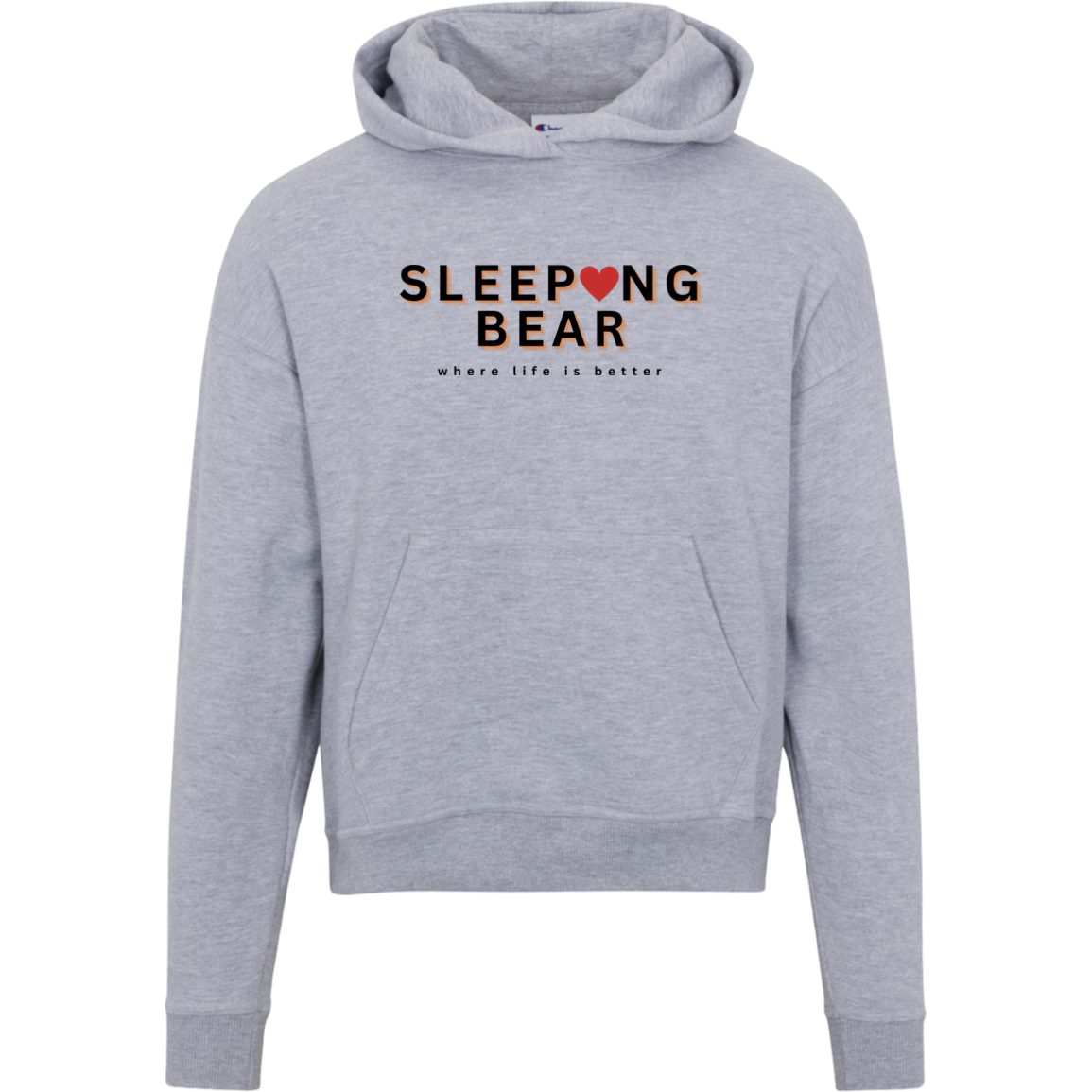 Sleeping Bear~Where Life is Better Women's Beachcomber Hoodie