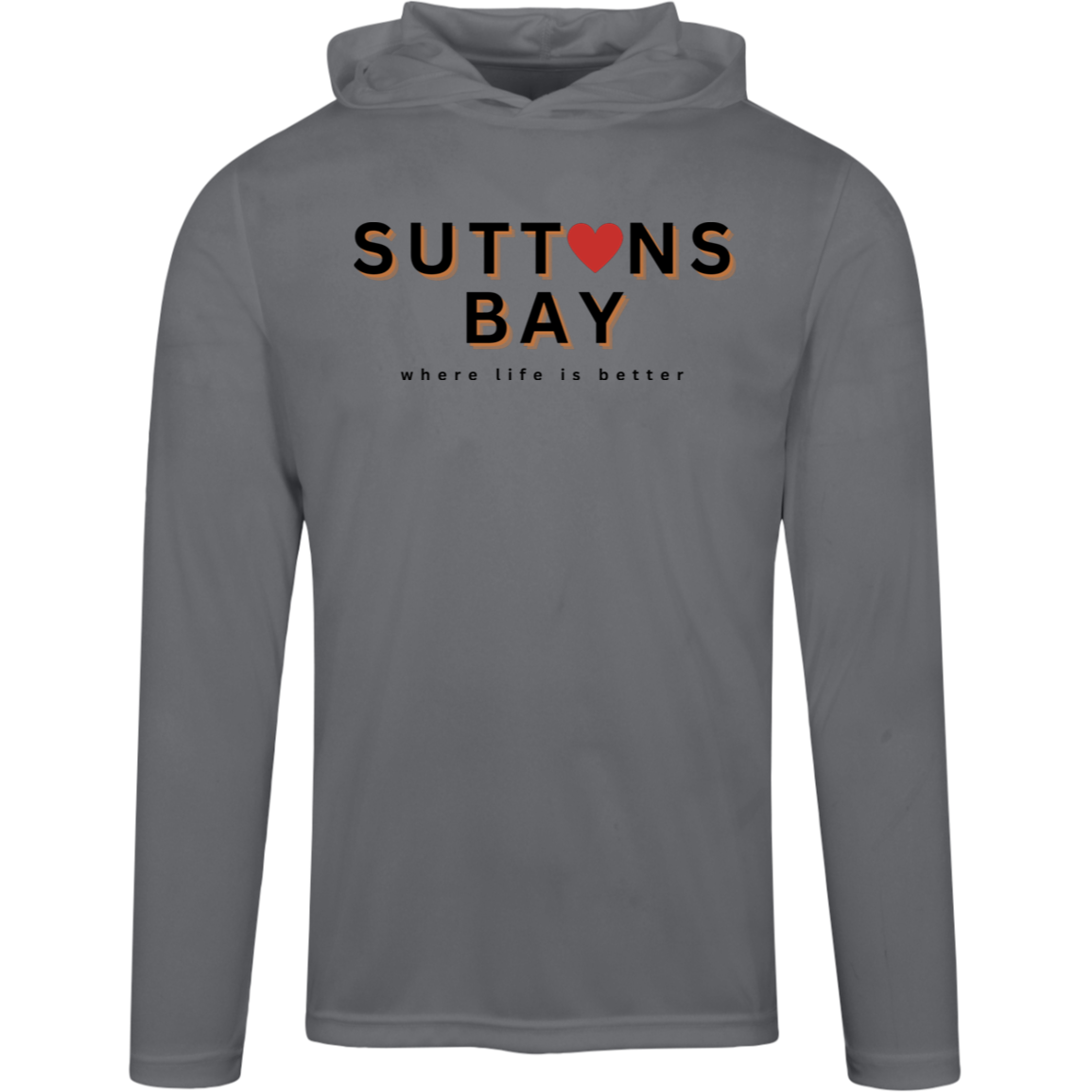 Suttons Bay~Where Life is Better Men's Super-Lite Performance Hoodie