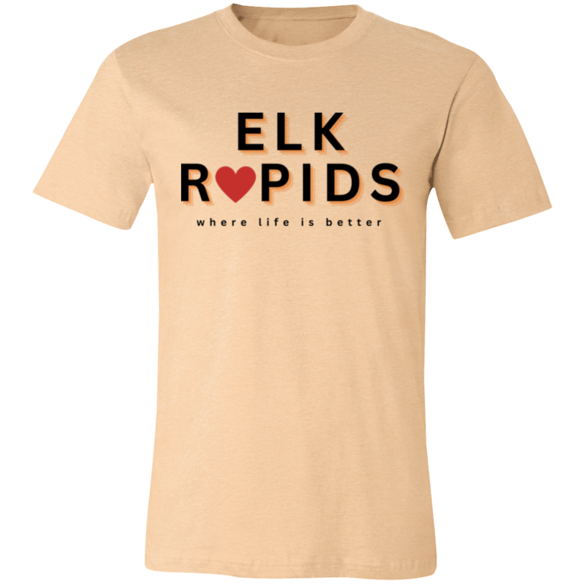 Elk Rapids ~Where Life is Better Unisex Jersey Tee