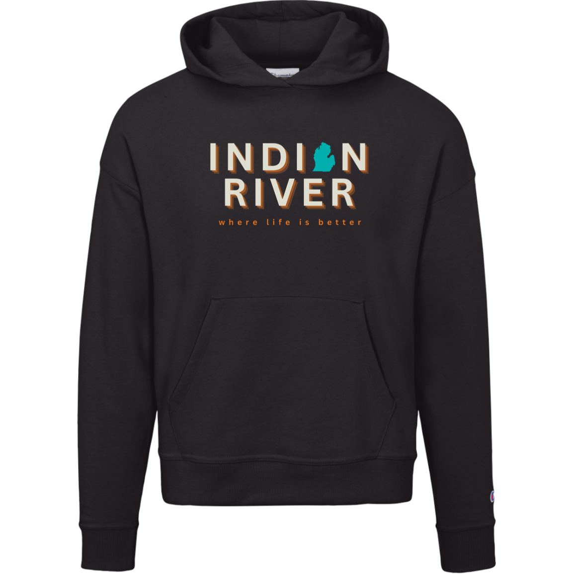 Indian River~Where Life is Better Women's Beachcomber Hoodie