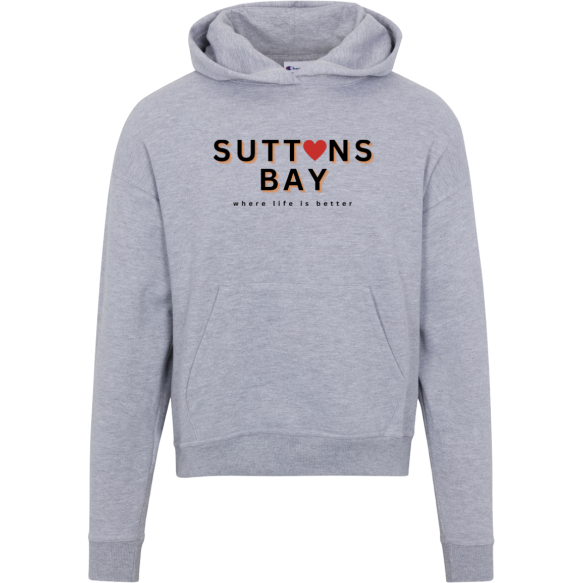 Suttons Bay~Where Life is Better Women's Beachcomber Hoodie