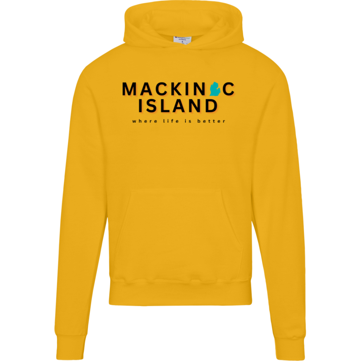 Mackinac Island~Where Life is Better Men's Beachcomber Hoodie