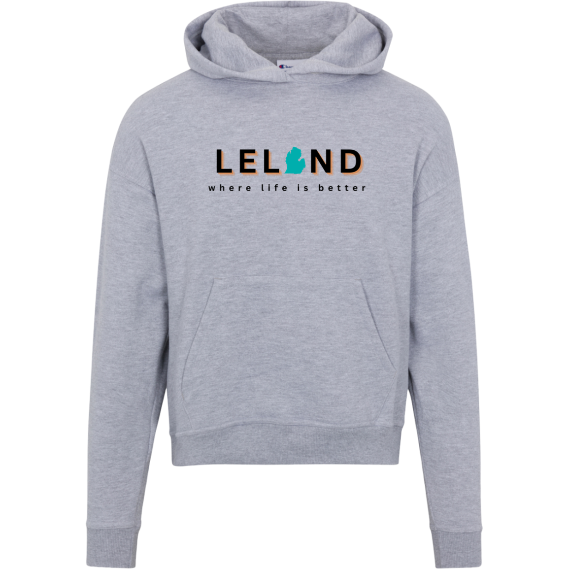 Leland~Where Life is Better Women's Beachcomber Hoodie