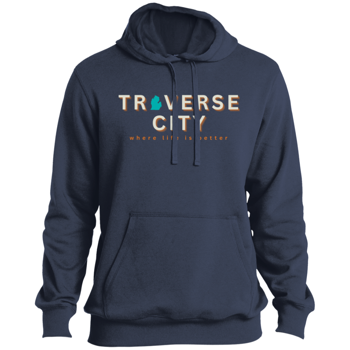 Traverse City ~Where Life is Better Beachcomber Hoodie