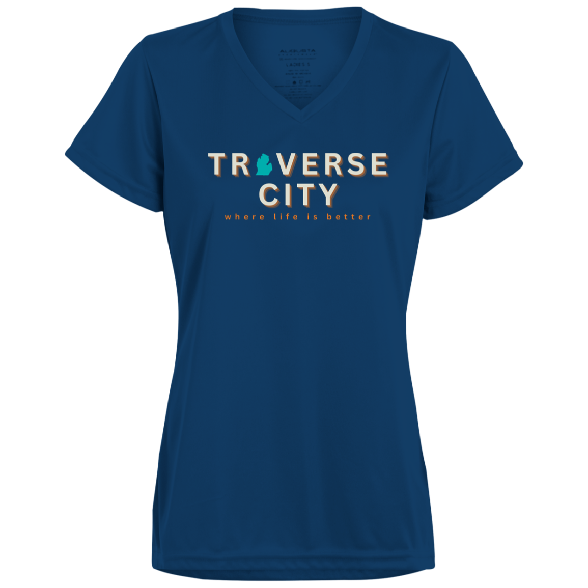 Traverse City ~Where Life is Better Ladies’ Performance Tee