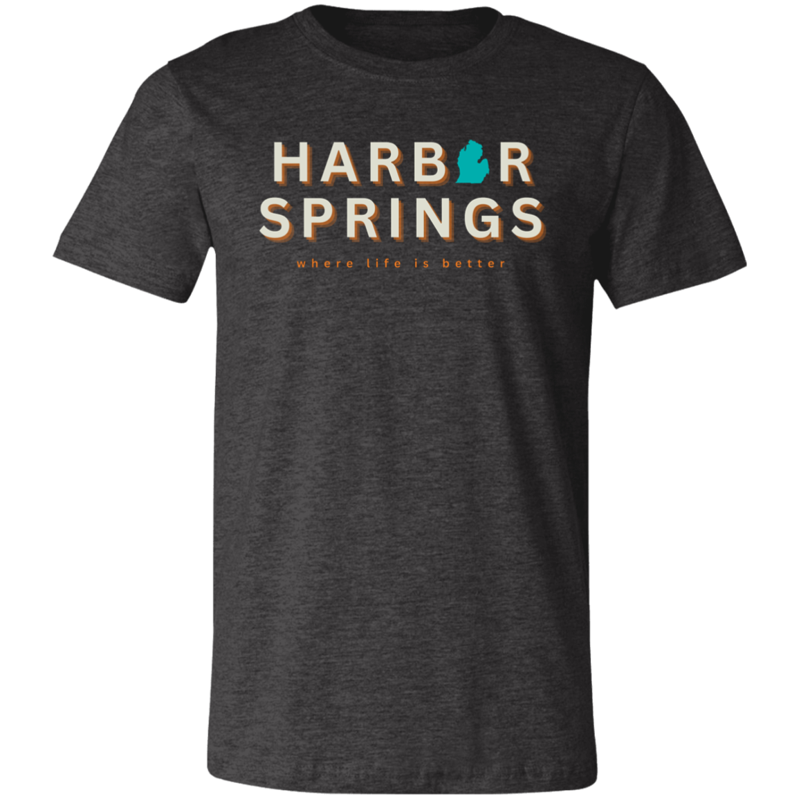 Harbor Spring ~Where Life is Better  Unisex Jersey Tee